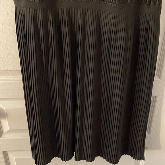 Copy - Pleated Little Black Dress - Picture 3 of 5